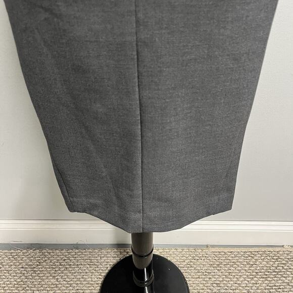 Worthington Skirt size 8 Gray Straight Pencil Knee Stretch Career Church Suit - Picture 4 of 7